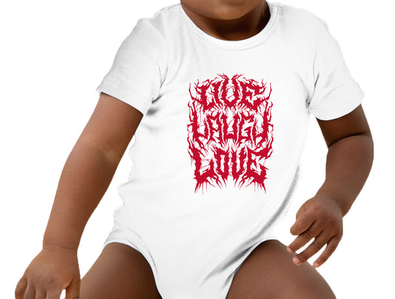 Live Laugh Love Black Metal