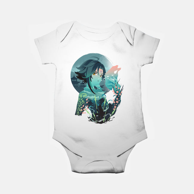 Xiao Landscape-baby basic onesie-dandingeroz