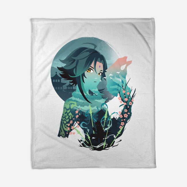 Xiao Landscape-none fleece blanket-dandingeroz
