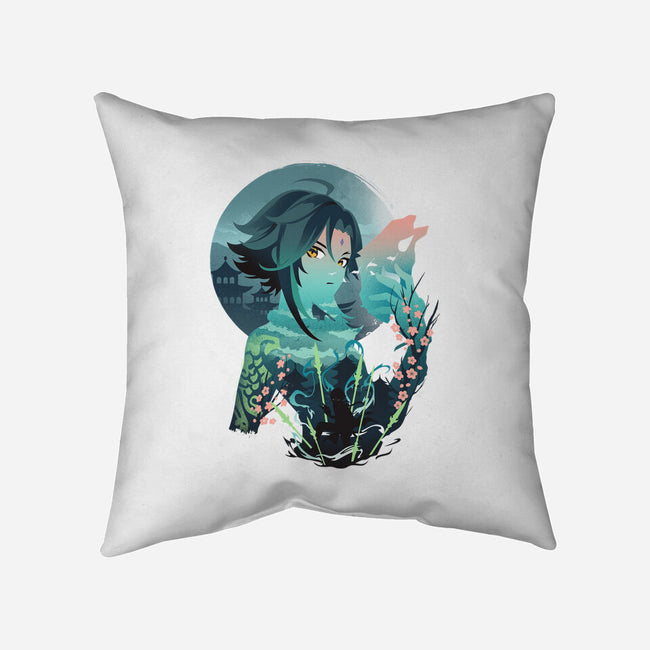 Xiao Landscape-none removable cover w insert throw pillow-dandingeroz