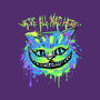 Colorful Mad Cat-mens basic tee-IKILO
