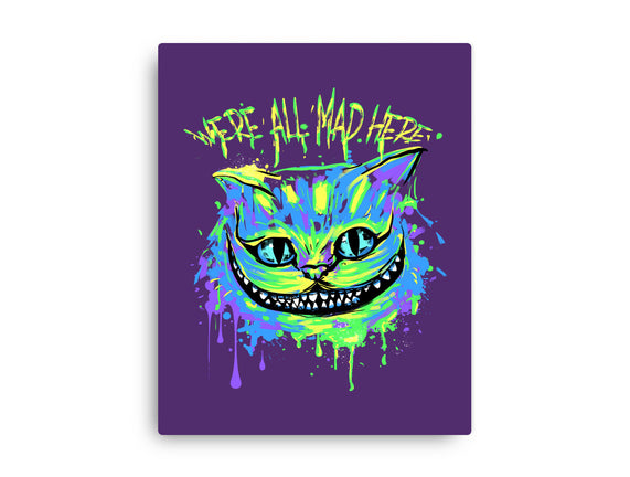 Colorful Mad Cat