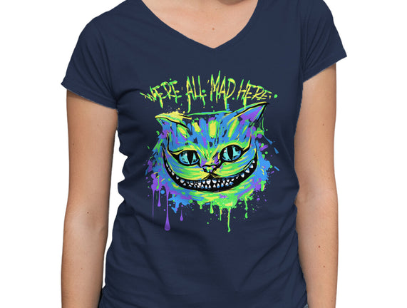 Colorful Mad Cat