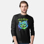 Colorful Mad Cat-mens long sleeved tee-IKILO