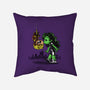 Spidey Style Kiss-none removable cover w insert throw pillow-zascanauta
