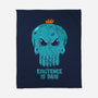 Existence-none fleece blanket-Paul Simic