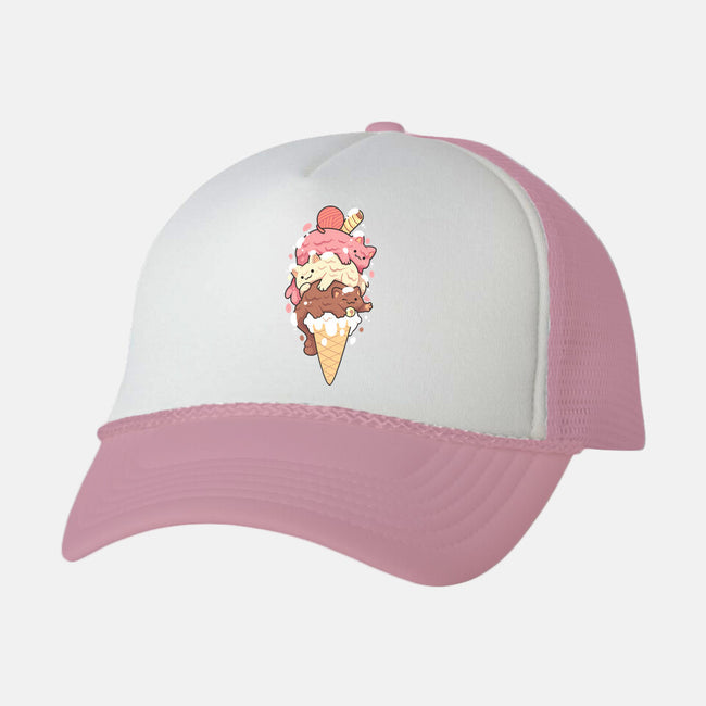 Ice Kittens-unisex trucker hat-2DFeer
