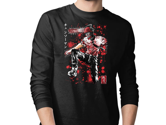 ChainsawMan Sumi-E