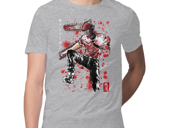 ChainsawMan Sumi-E