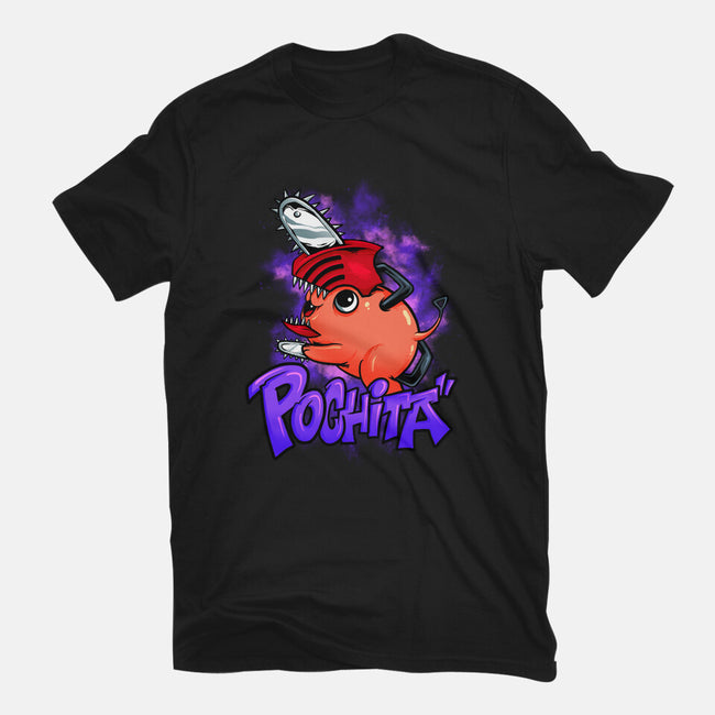 Pochita Goes Wild-mens premium tee-spoilerinc