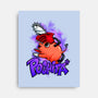 Pochita Goes Wild-none stretched canvas-spoilerinc