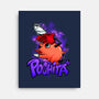 Pochita Goes Wild-none stretched canvas-spoilerinc