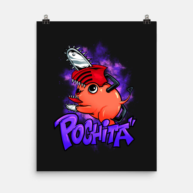 Pochita Goes Wild-none matte poster-spoilerinc