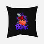 Pochita Goes Wild-none removable cover throw pillow-spoilerinc