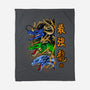 Trio Dragon-none fleece blanket-spoilerinc