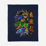 Trio Dragon-none fleece blanket-spoilerinc