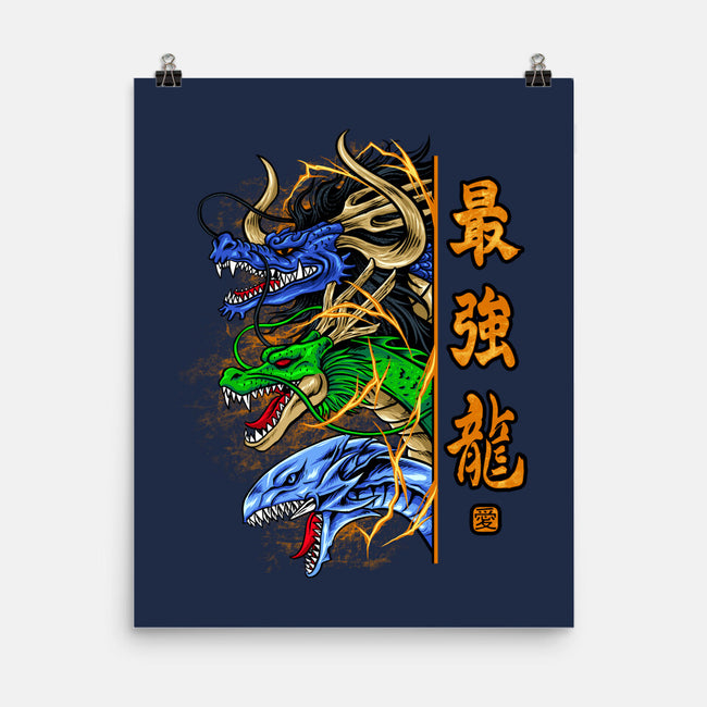 Trio Dragon-none matte poster-spoilerinc