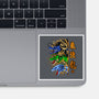 Trio Dragon-none glossy sticker-spoilerinc