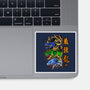 Trio Dragon-none glossy sticker-spoilerinc