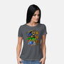 Trio Dragon-womens basic tee-spoilerinc