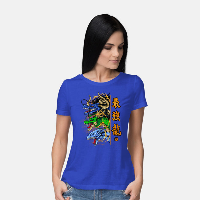 Trio Dragon-womens basic tee-spoilerinc