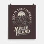 Deep In The Caribbean-none matte poster-Olipop