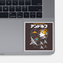 Fight The Telekinetic Face-none glossy sticker-Logozaste