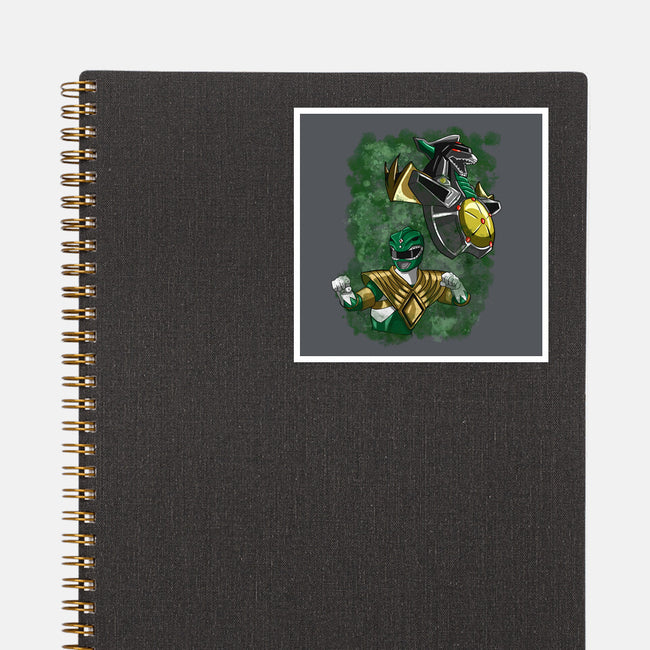 The Green Warrior-none glossy sticker-nickzzarto