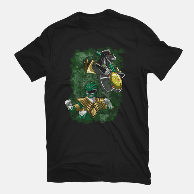 The Green Warrior-mens basic tee-nickzzarto