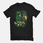 The Green Warrior-womens fitted tee-nickzzarto