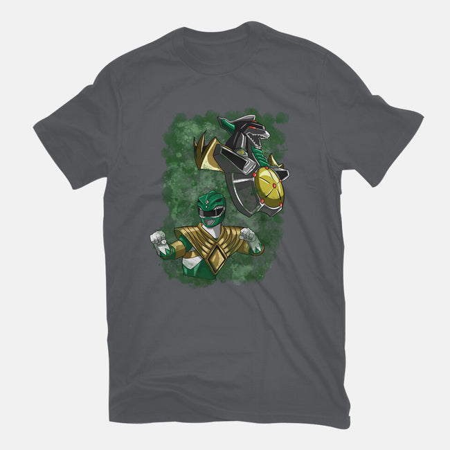 The Green Warrior-womens fitted tee-nickzzarto