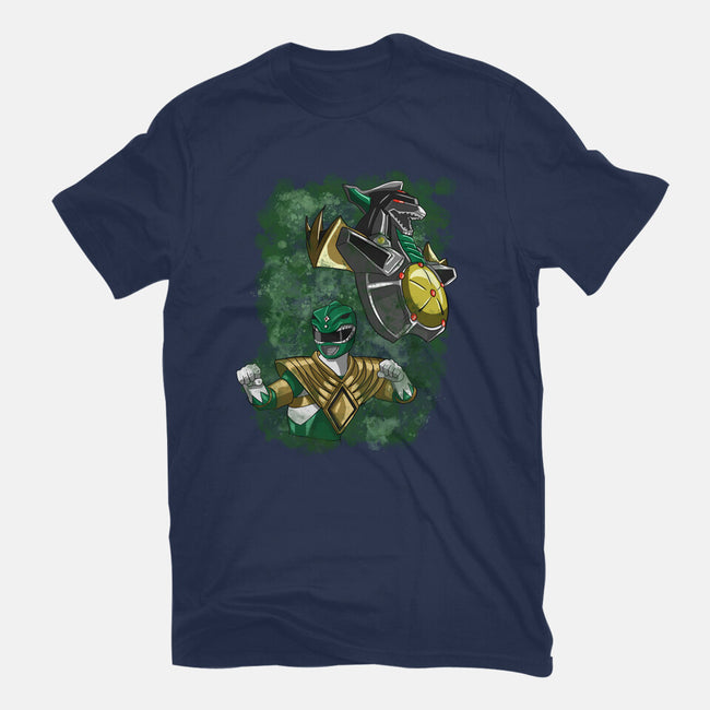 The Green Warrior-womens fitted tee-nickzzarto