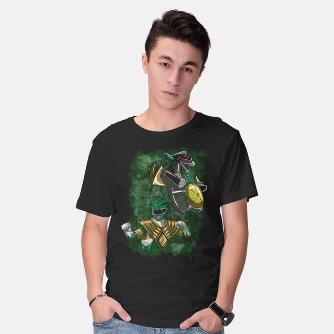The Green Warrior-mens basic tee-nickzzarto