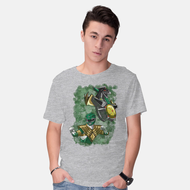 The Green Warrior-mens basic tee-nickzzarto