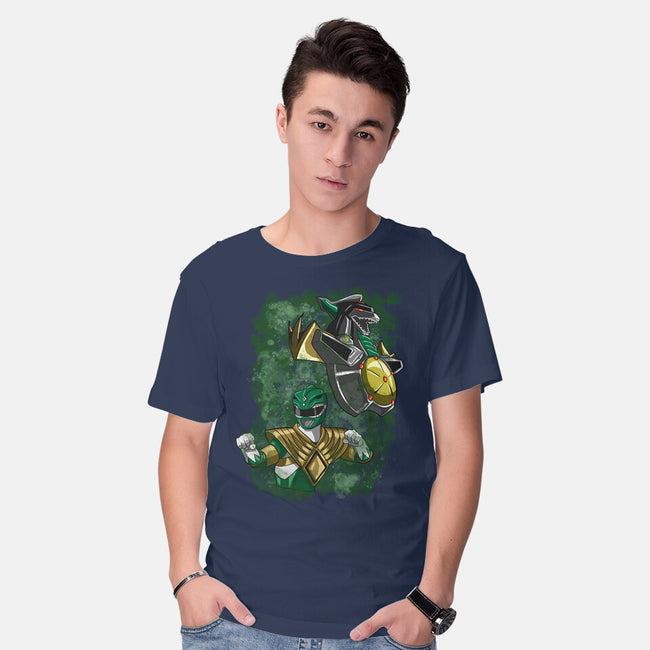 The Green Warrior-mens basic tee-nickzzarto