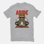 Abiding Dude-youth basic tee-zawitees