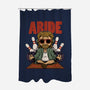 Abiding Dude-none polyester shower curtain-zawitees