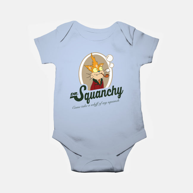 Dr Squanchy-baby basic onesie-SeamusAran