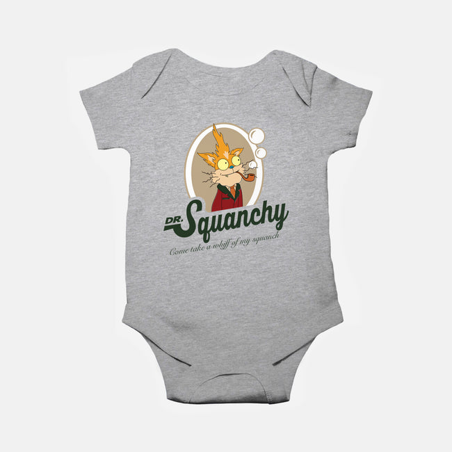 Dr Squanchy-baby basic onesie-SeamusAran