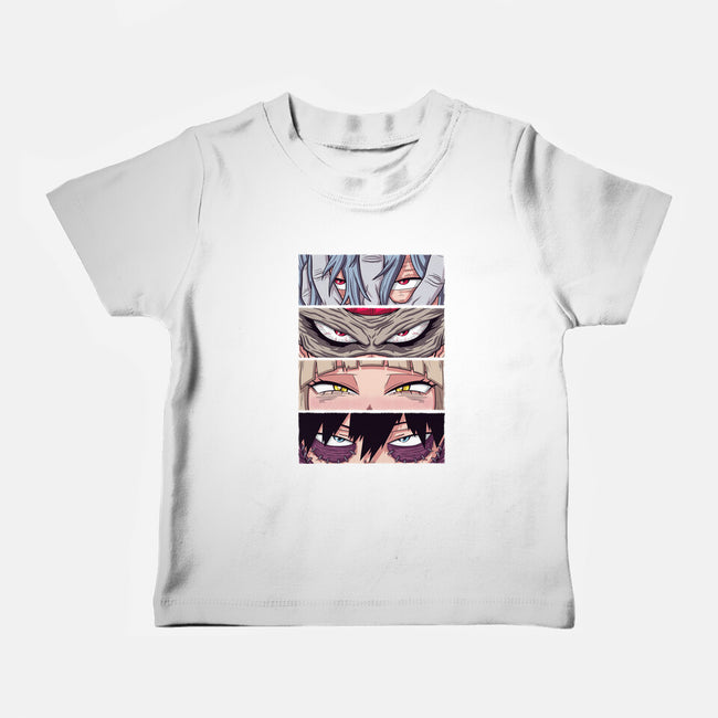 MHA Villain Eyes-baby basic tee-danielmorris1993