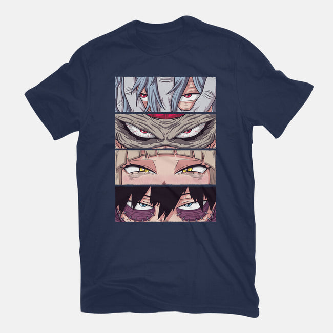 MHA Villain Eyes-womens fitted tee-danielmorris1993