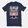 MHA Villain Eyes-womens fitted tee-danielmorris1993