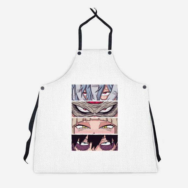 MHA Villain Eyes-unisex kitchen apron-danielmorris1993