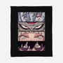 MHA Villain Eyes-none fleece blanket-danielmorris1993