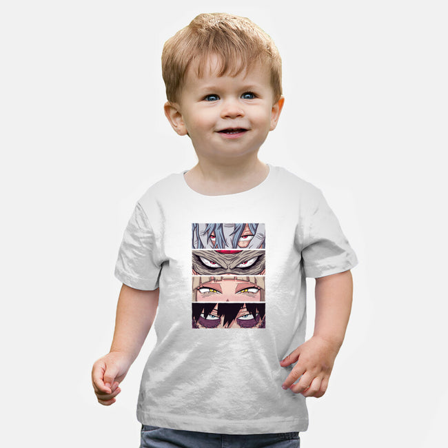 MHA Villain Eyes-baby basic tee-danielmorris1993