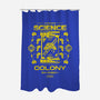 Science Colony-none polyester shower curtain-Logozaste