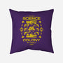 Science Colony-none removable cover w insert throw pillow-Logozaste