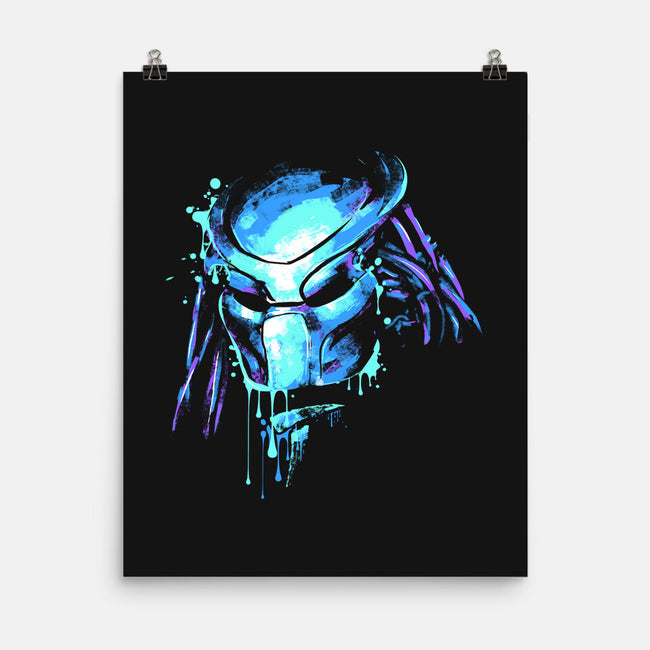 Colorful Predator-none matte poster-IKILO