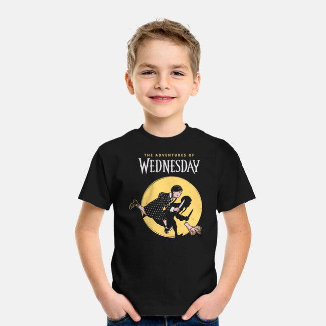 The Adventures Of Wednesday-youth basic tee-Getsousa!