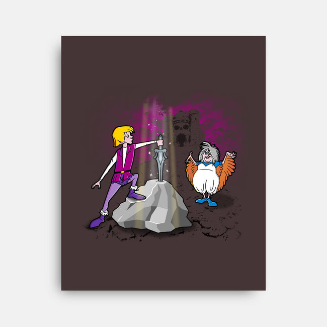 The Sword In The Grayskull-none stretched canvas-se7te